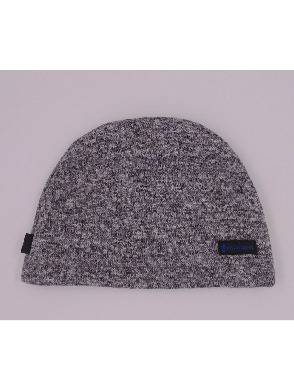 Free Country Beanie Hat Cap One Size 100% Polyester Women's Unisex Black & White